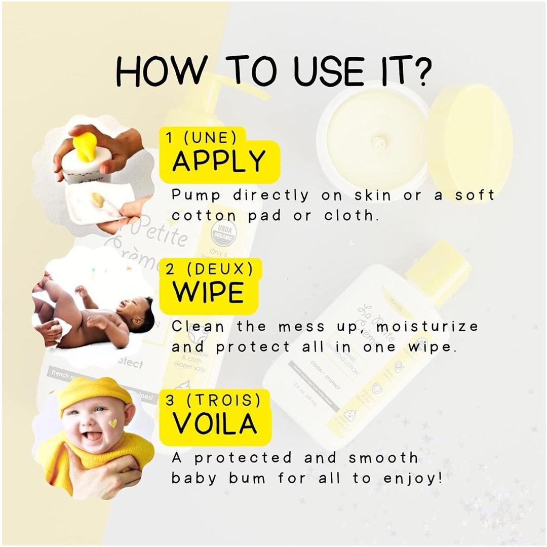 Loção Orgânica Para Assaduras La Petiti Creme - La Petiti Creme Babytunes
