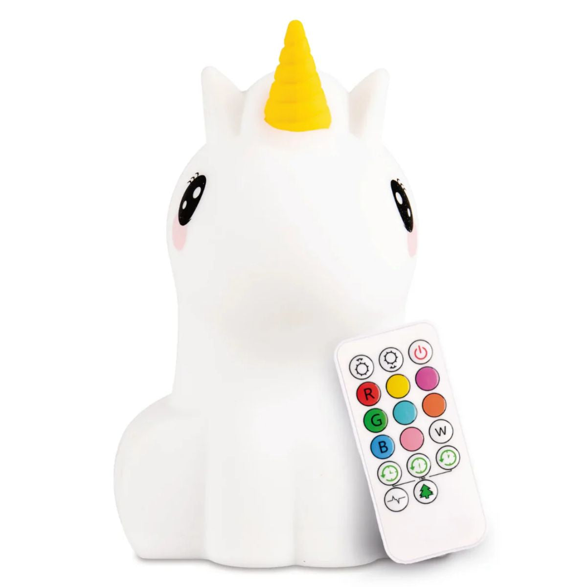 LumieWorld LumiPets LED Night Light with Remote Control - Unicorn on Luna Baby Store Miami