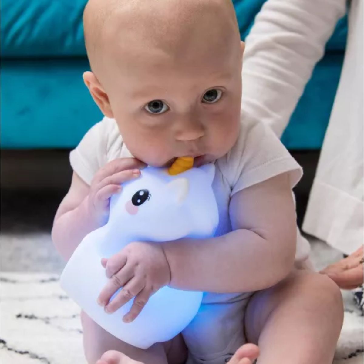 LumieWorld LumiPets LED Night Light with Remote Control - Unicorn on Luna Baby Store Miami