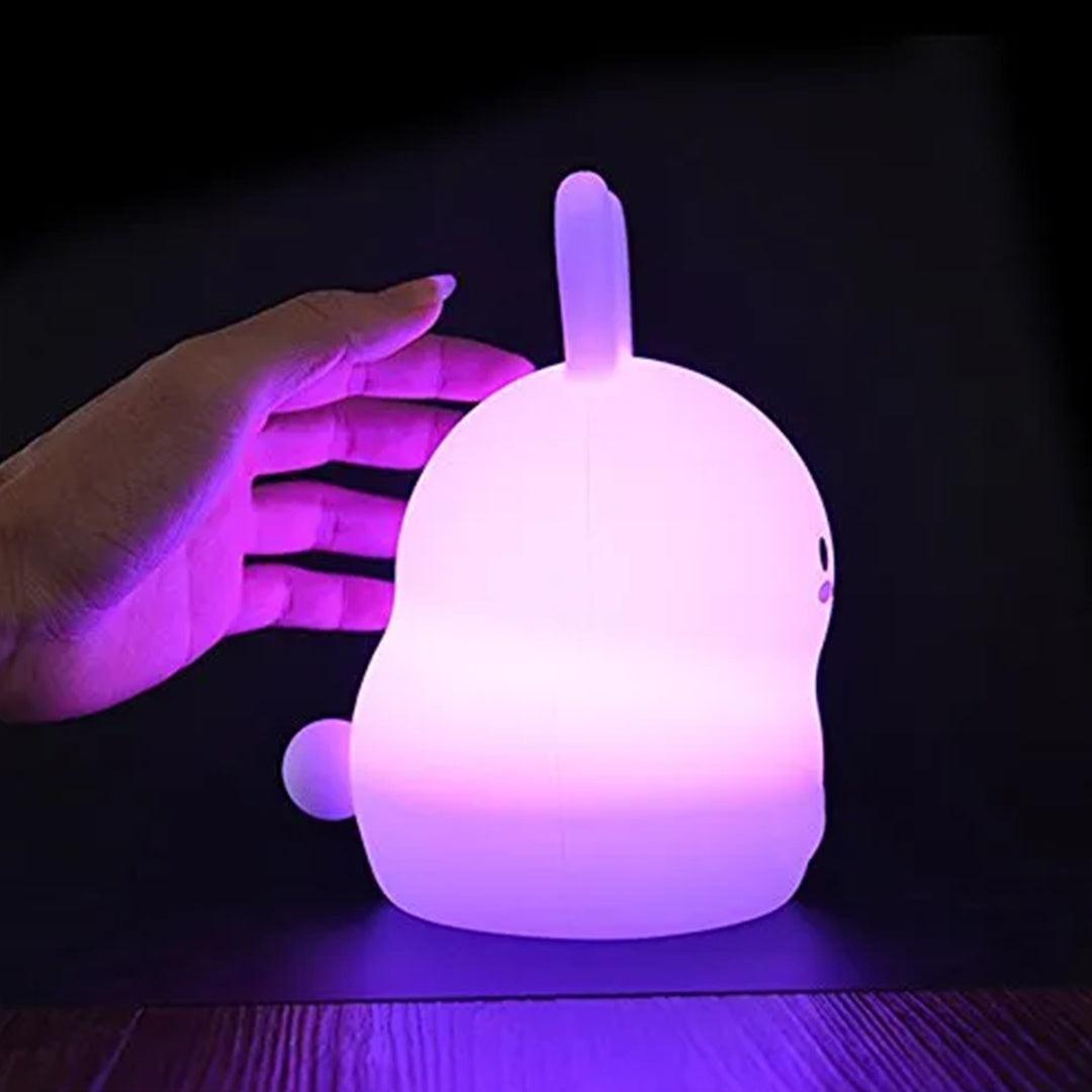 LumiPets Bunny - Children's Nursery Touch Night Light on Luna Baby Store Miami