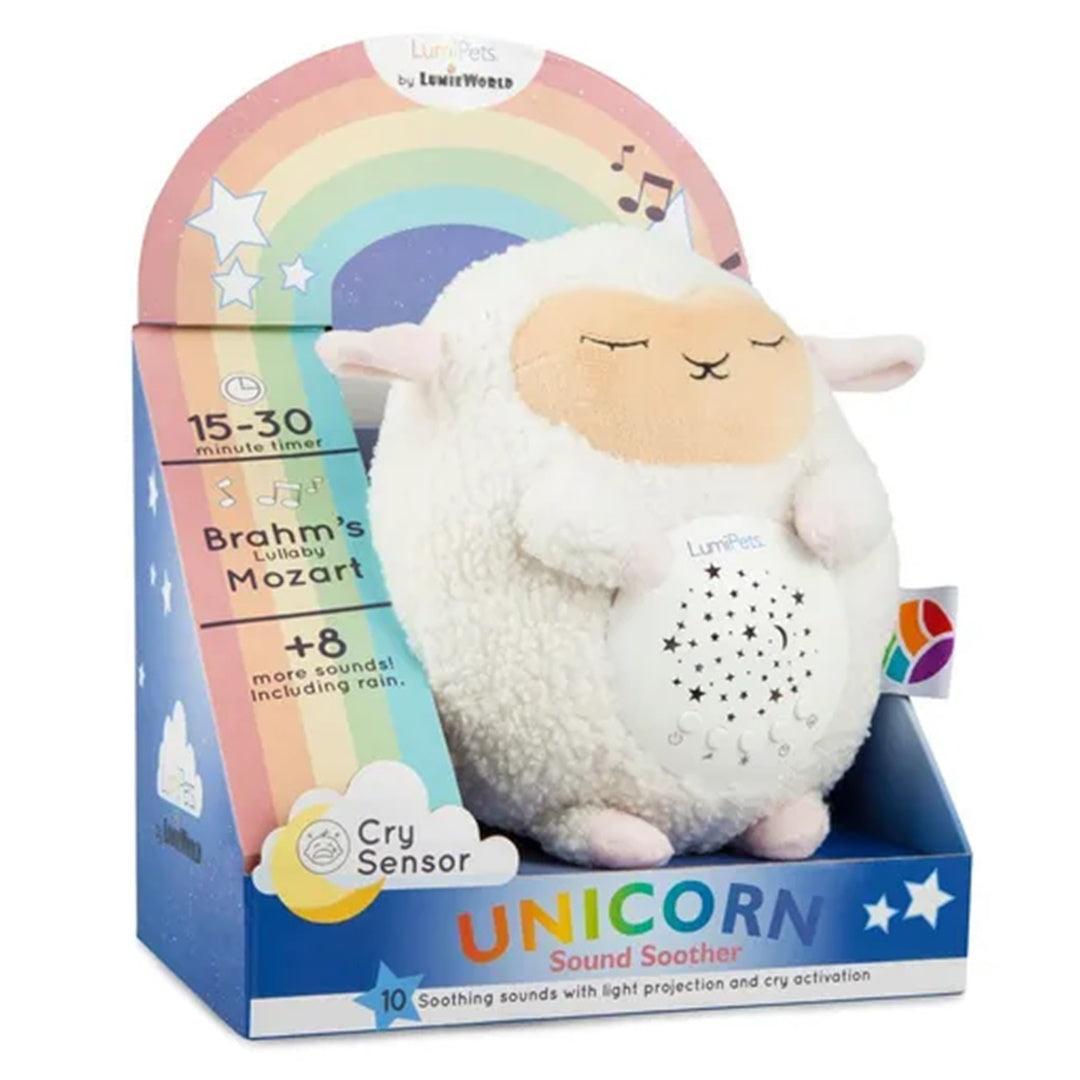Lumieworld Sound Soother Lamb - Nursery Sound Soother Night Light on Luna Baby Store Miami