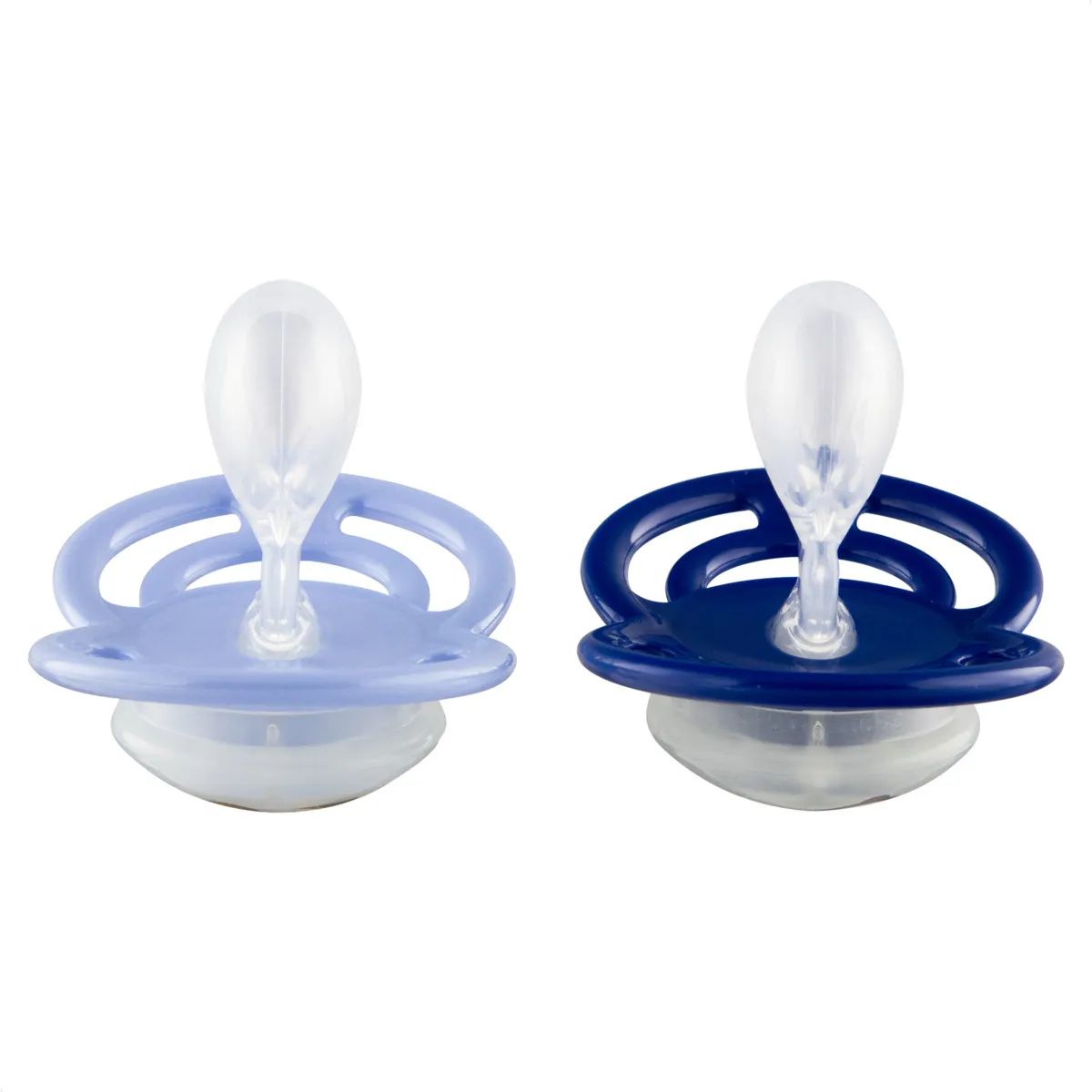MAM Perfect Night Pacifiers 0–6M 2 pk - Arctic Blue