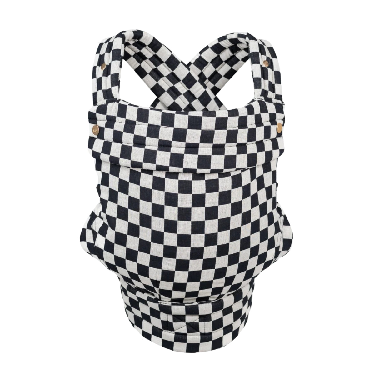 Mabē Monarch Baby Carrier – Ebony Check on Luna Baby Store Miami