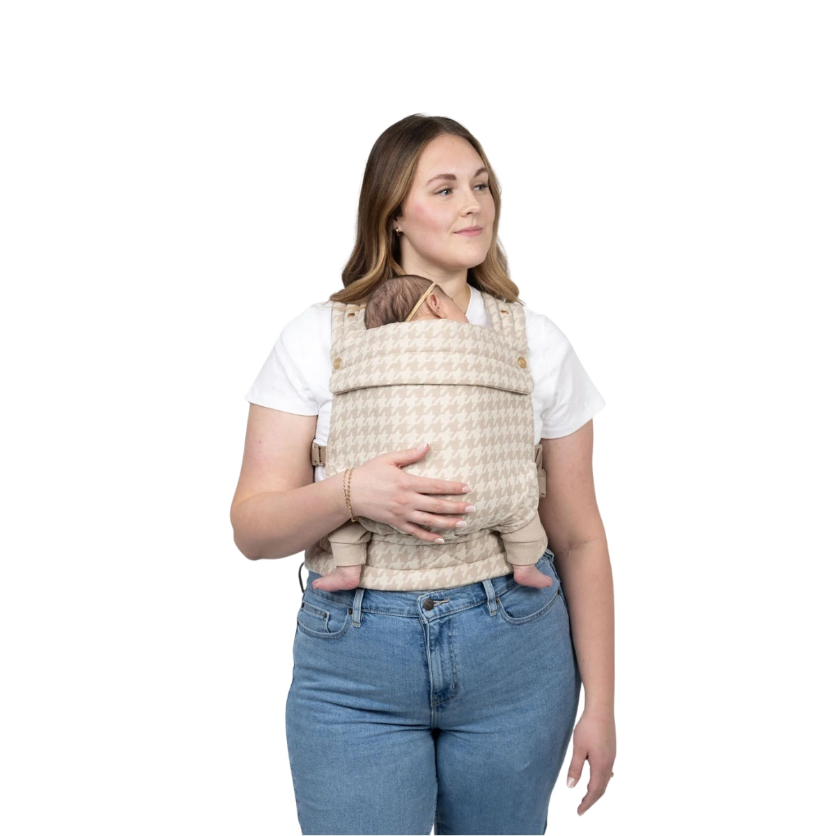 Mabē Monarch Baby Carrier – Houndstooth