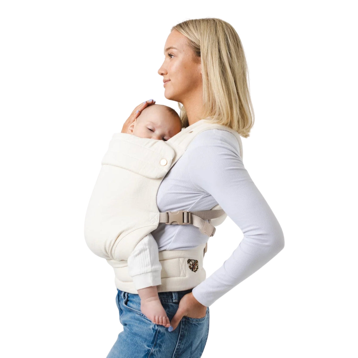 Mabē Monarch Baby Carrier – Natural Ivory