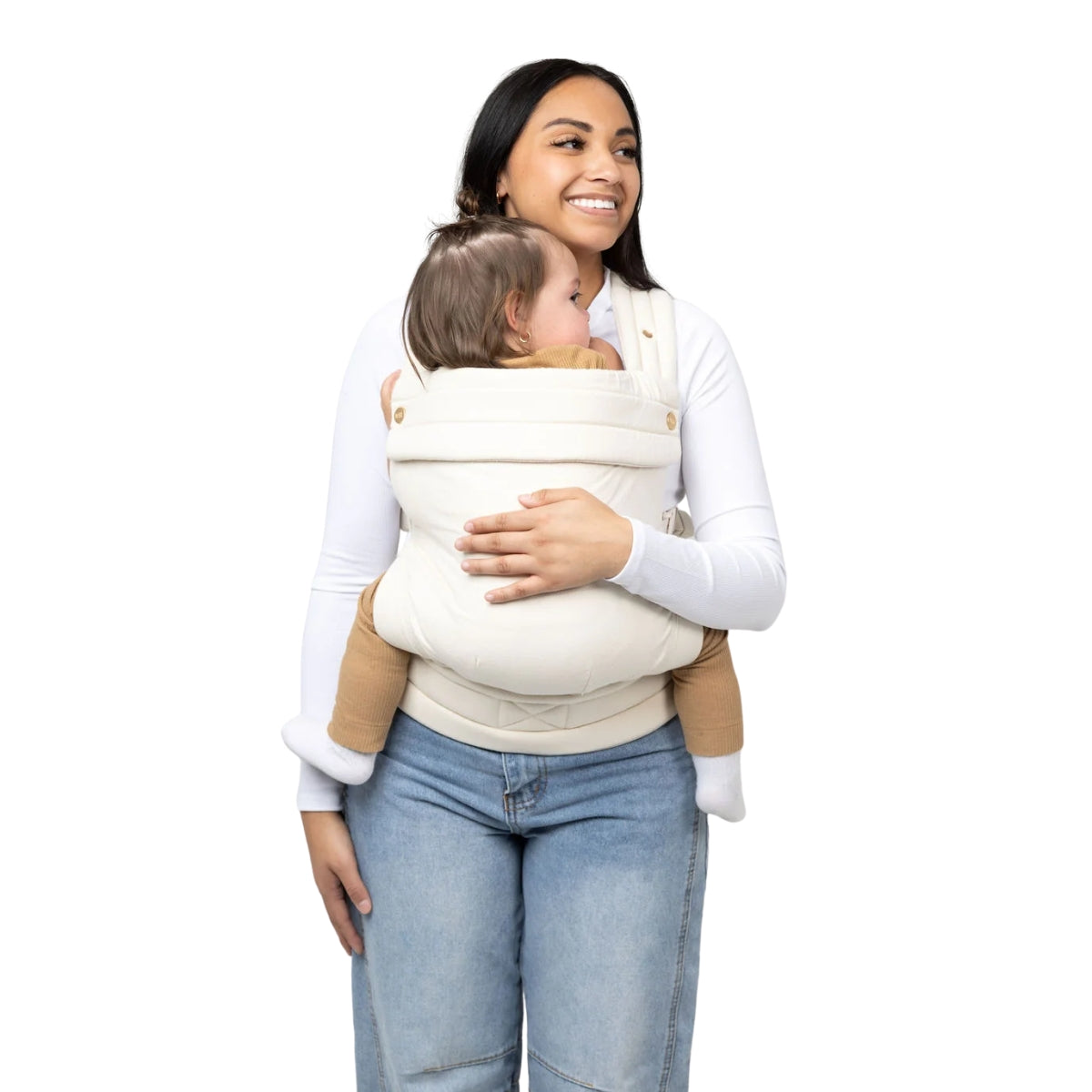 Mabē Monarch Baby Carrier – Natural Ivory
