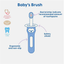 Mam Baby Toothbrushes 6M+,2Pk - Blue on Luna Baby Store Miami