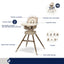 Maxi-Cosi Kiskadee 360 Rotating High Chair Onyx Heritage on Luna Baby Store Miami