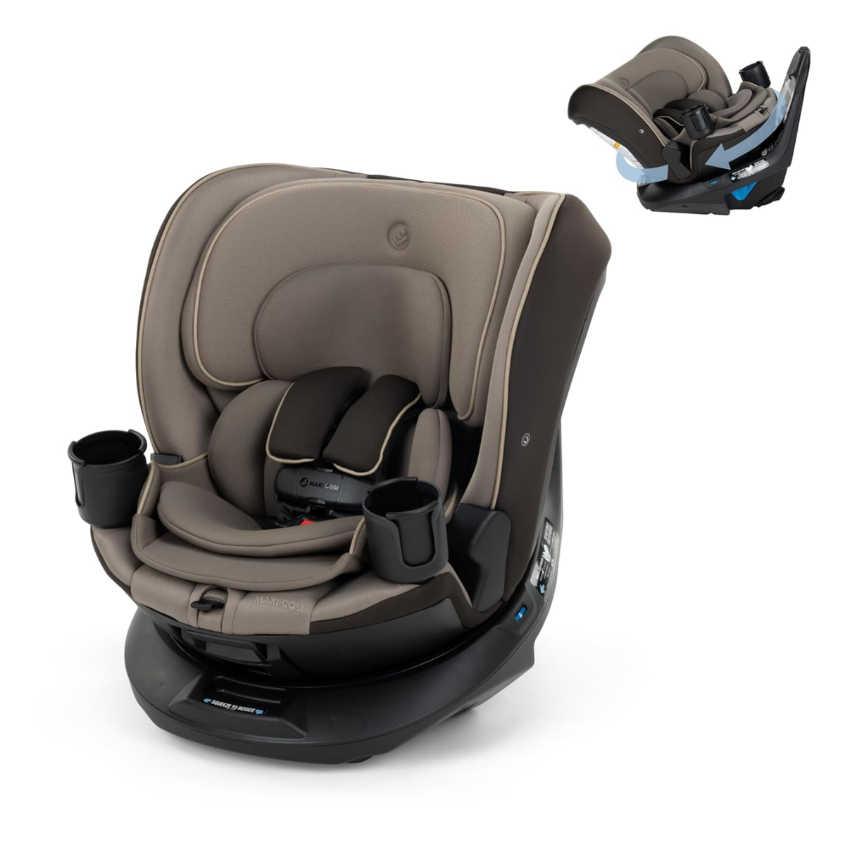 Maxi-Cosi Andi 360 Rotating All-in-One Convertible Car Seat - Truffle
