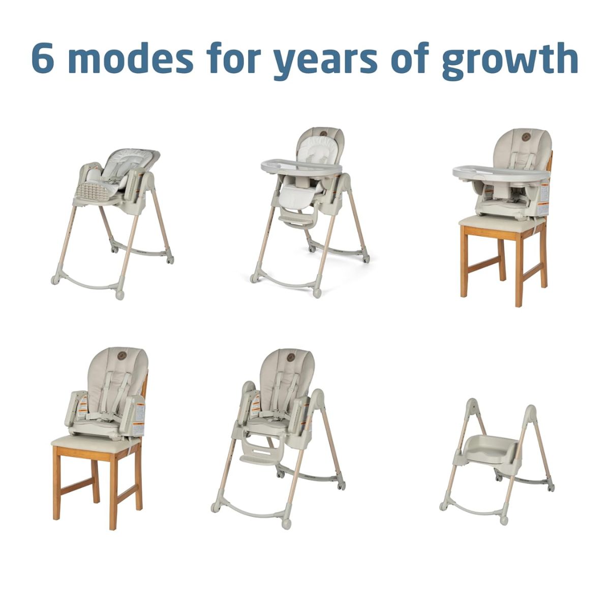 Maxi Cosi Classic Oat Minla 6-in-1 Adjustable High Chair