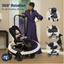 Maxi-Cosi Tana 360° Rotating Modular Stroller - Onyx Heritage