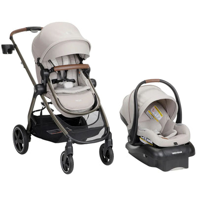 Maxi-Cosi Zelia Luxe 5-in-1 Modular Travel System - New Hope Tan