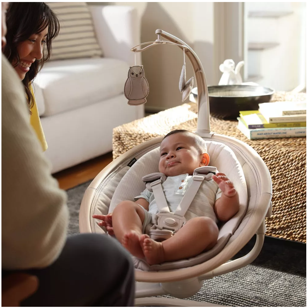 Maxi Cosi Cassia Swing - Classic Oat - Smart Automatic Soothing Technology
