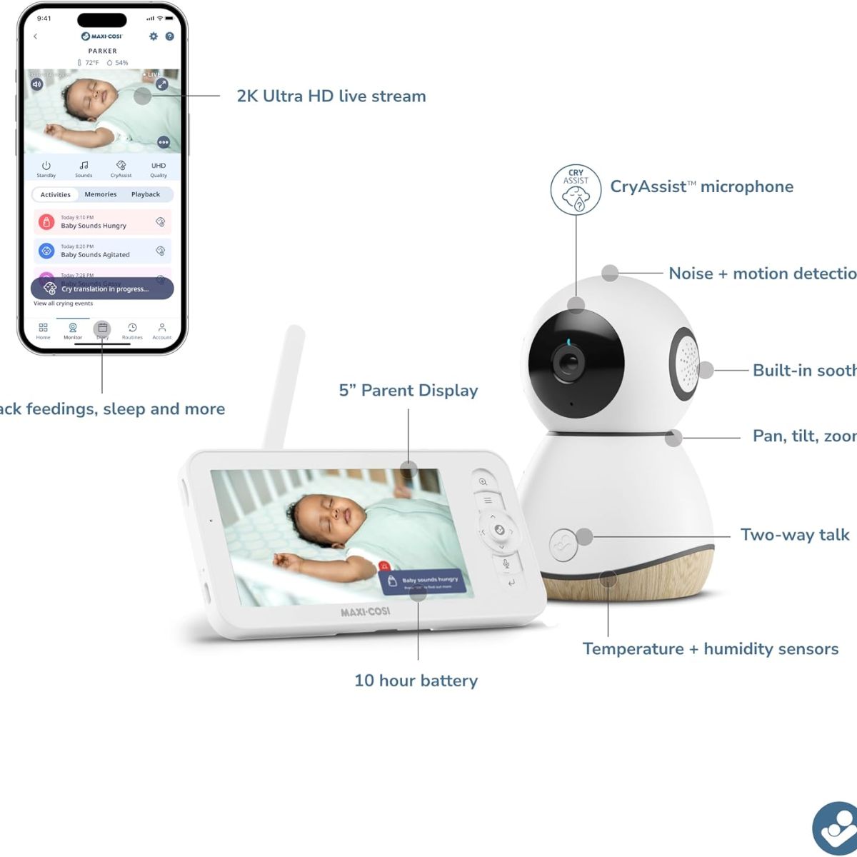 Maxi Cosi See Pro 360 Baby Monitor