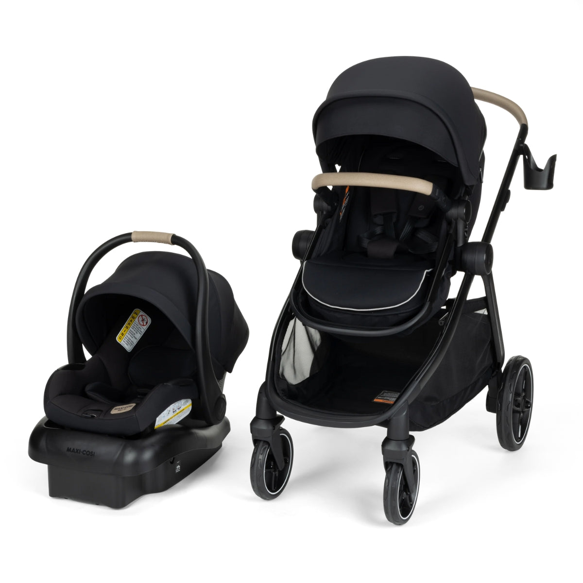 Maxi Cosi Zelia Pro 5-in-1 Modular Travel System - Caspian Caviar