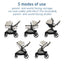 Maxi Cosi Zelia Pro 5-in-1 Modular Travel System - Classic Oat