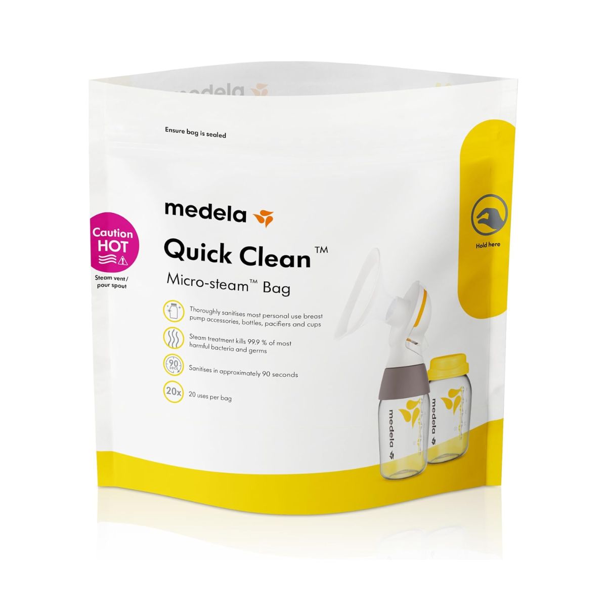 Medela Quick Clean 5-Pack Micro-Steam™ Bags