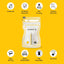 Medela Easy Pour Breast Milk Storage Bags - 100 Count/7oz