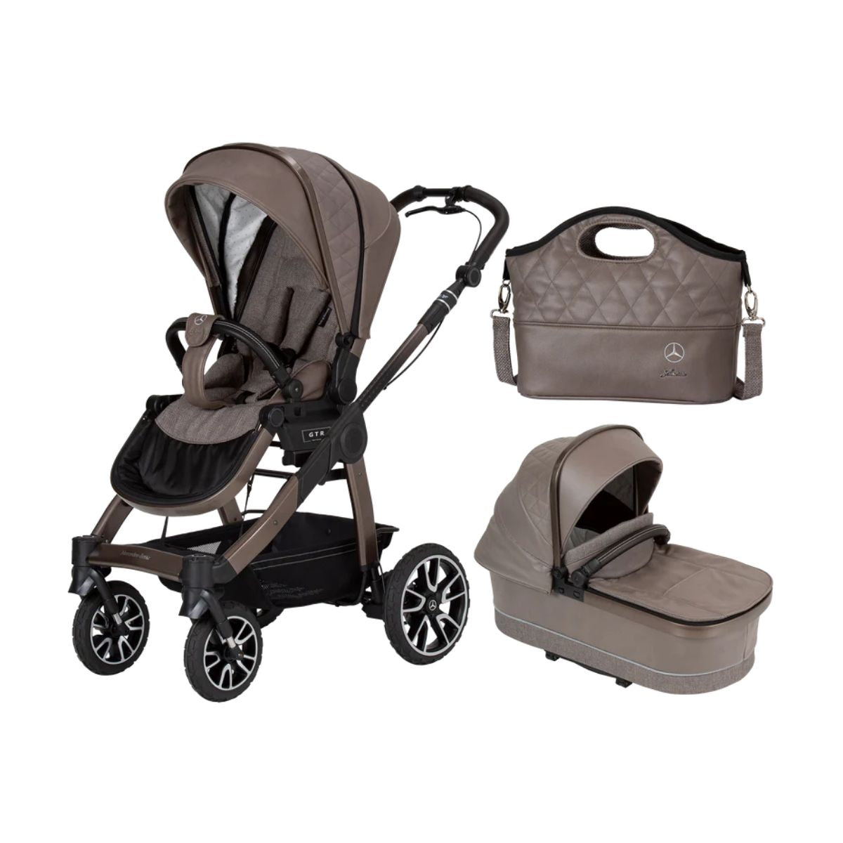 Mercedes-Benz Avantgarde GTX Stroller Full Set - Truffle