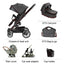 Mercedes-Benz Avantgarde GTX Stroller Full Set - Rubellit on Luna Baby Store Miami