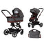 Mercedes-Benz Avantgarde GTX Stroller Full Set - Rubellit on Luna Baby Store Miami