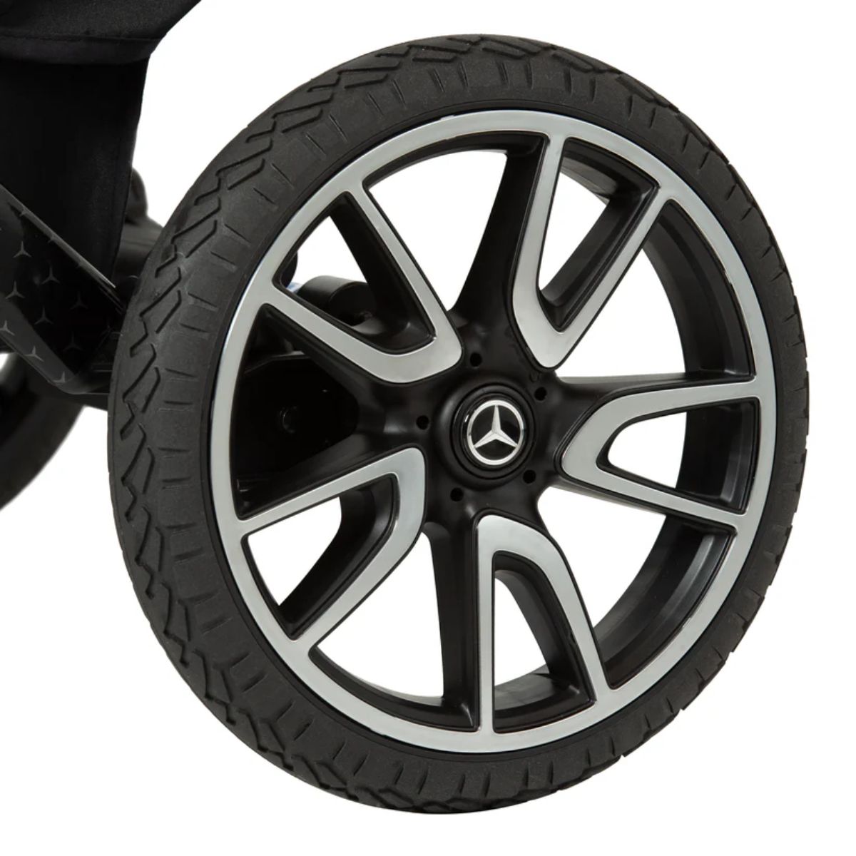 Mercedes-Benz Avantgarde GTX Stroller Full Set - Street Art Yellow on Luna Baby Store Miami