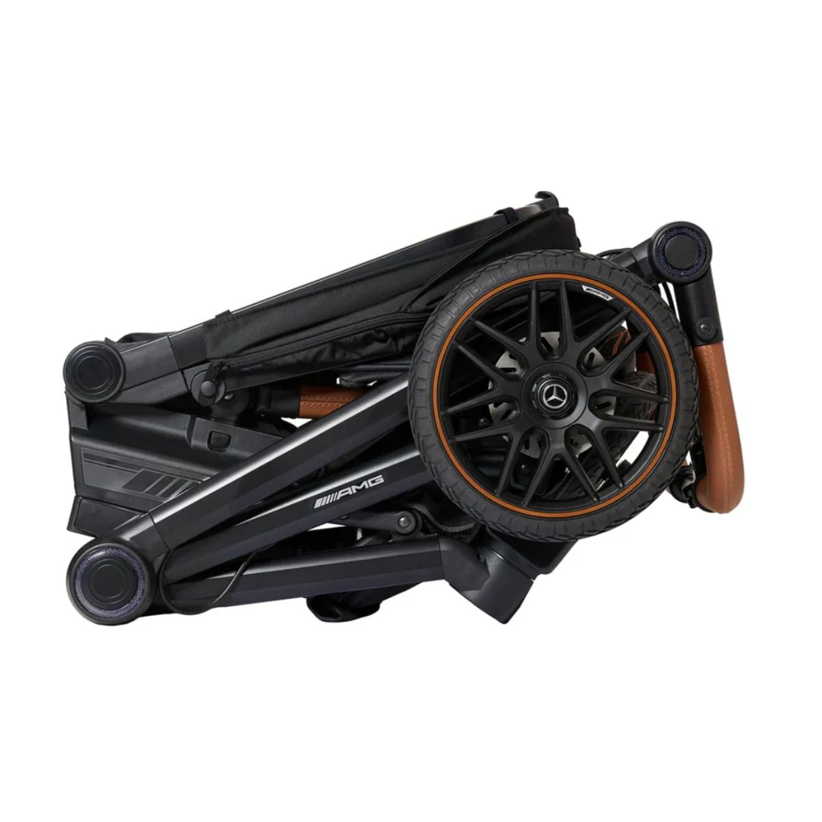 Mercedes Benz AMG GT2 Stroller - Sienabraun on Luna Baby Store Miami