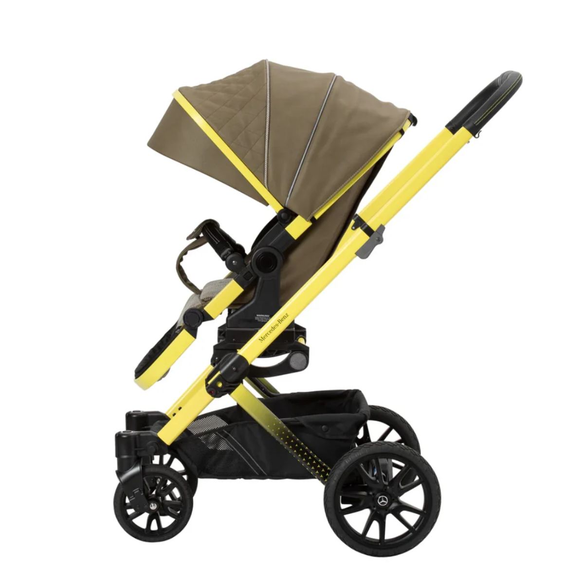 Mercedes Benz Stroller Avantgarde GTX - Street Art Yellow on Luna Baby Store Miami