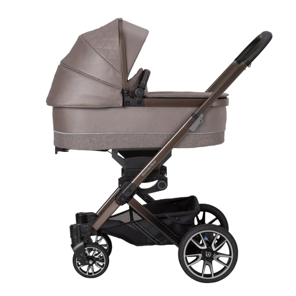 Mercedes Benz Stroller Avantgarde GTX - Truffle on Luna Baby Store Miami