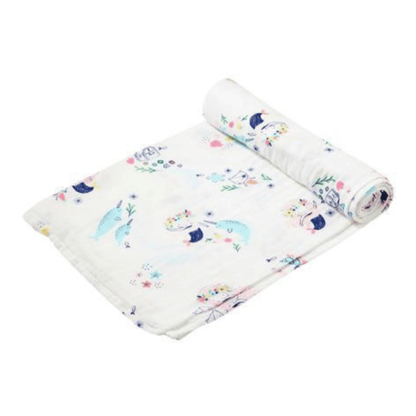 Angel Dear Swaddle Blanket Mermaid And Friends