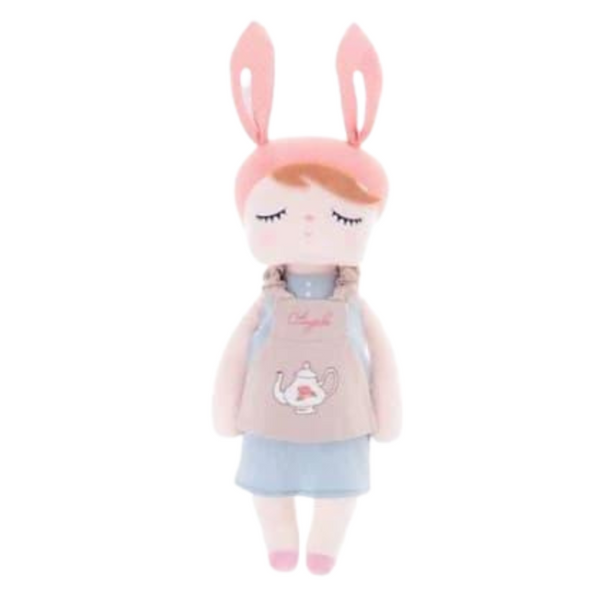 Me Too Doll 13" Plush Angela Rabbit Retro Style