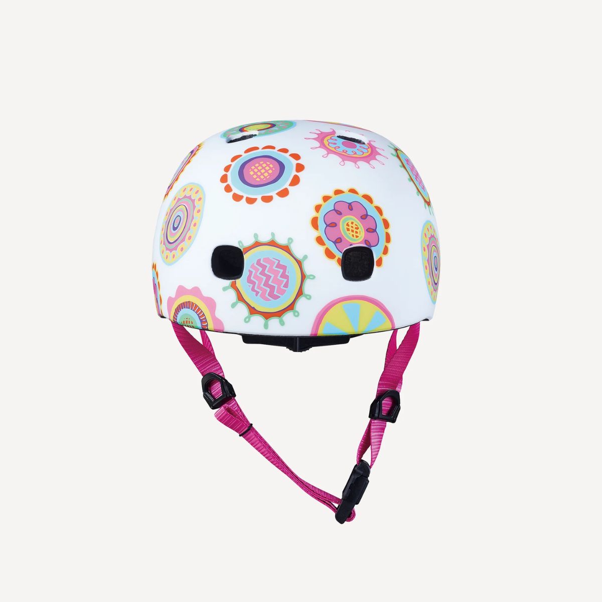 Micro Kickboard Doodle Dot Pattern Kids Helmet - Extra Small on Luna Baby Store Miami