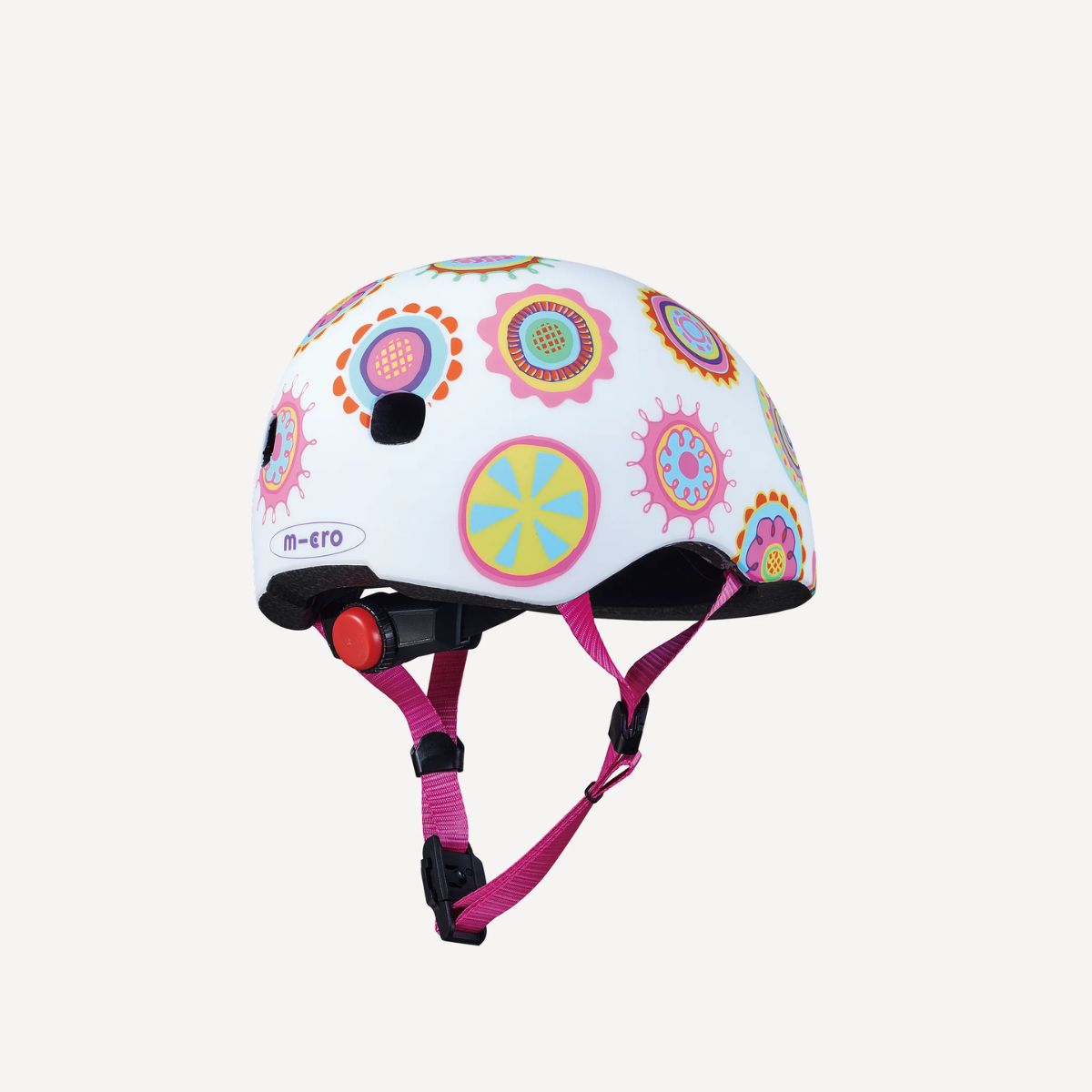Micro Kickboard Doodle Dot Pattern Kids Helmet - Extra Small on Luna Baby Store Miami