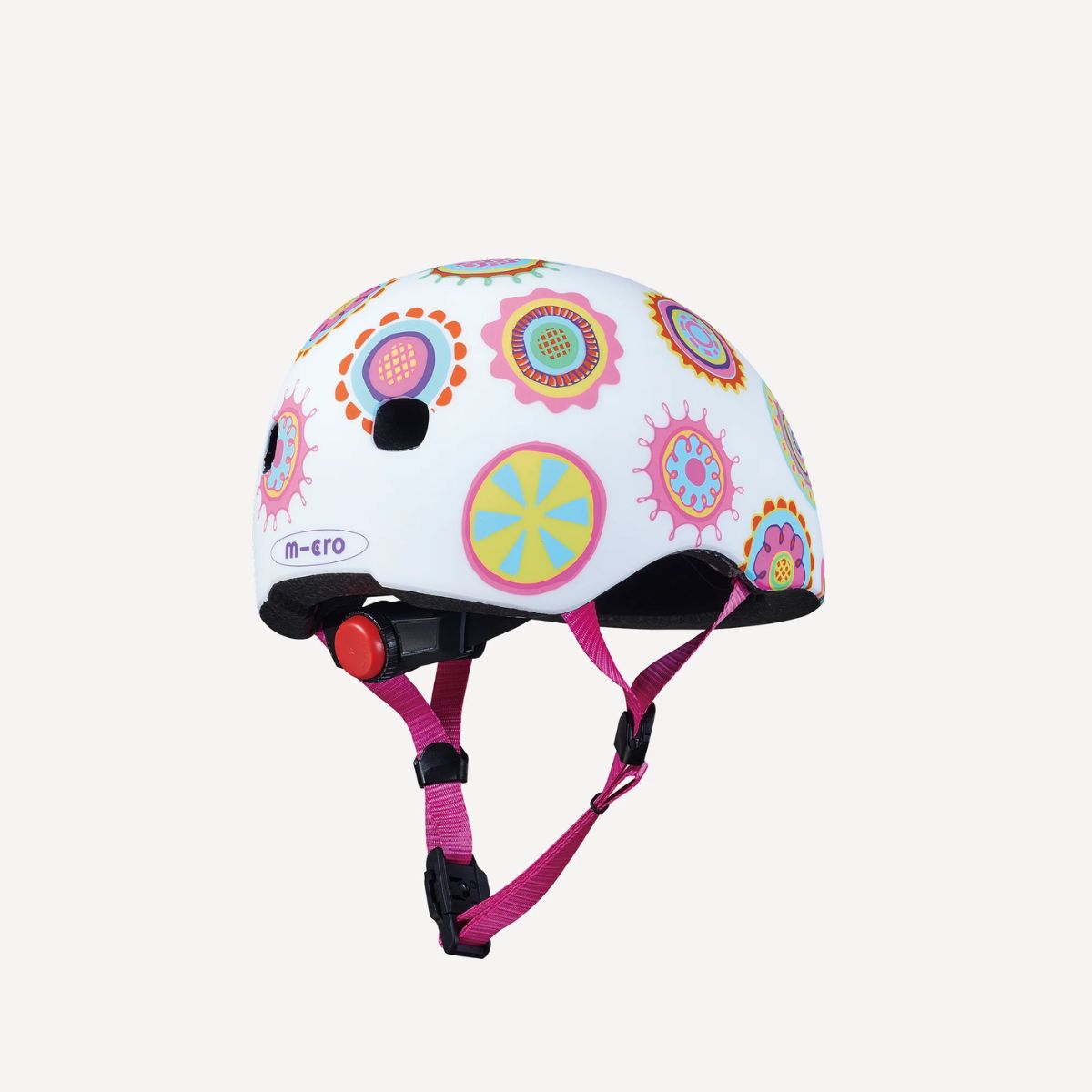 Micro Kickboard Doodle Dot Pattern Kids Helmet - Extra Small on Luna Baby Store Miami