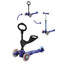 Micro Kickboard Micro Mini 3in1 Scooter - Deluxe Blue on Luna Baby Store Miami