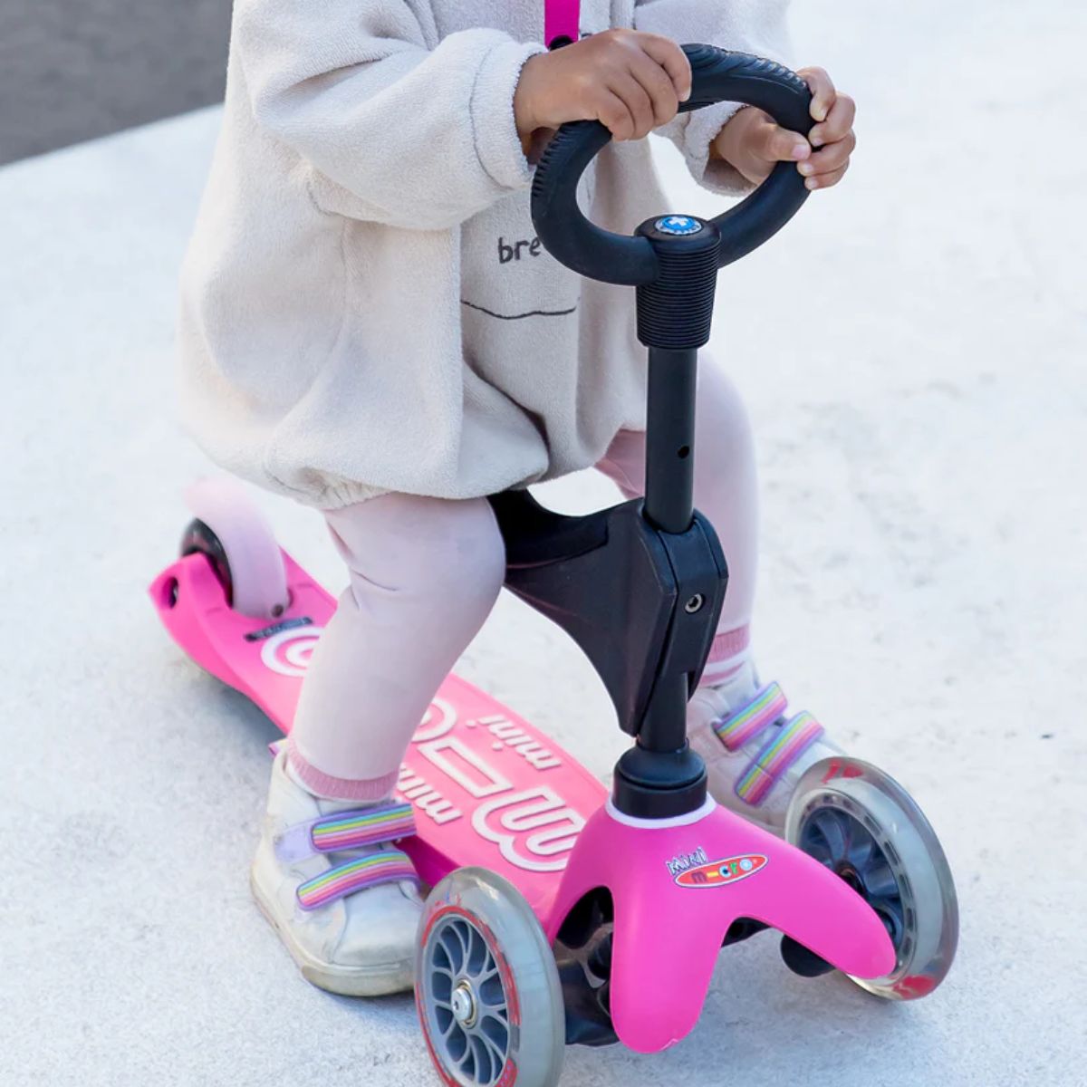 Micro Kickboard Micro Mini 3in1 Scooter - Deluxe Pink