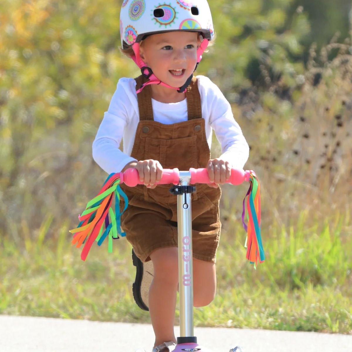 Micro Kickboard Micro Mini Glow Plus LED Scooter - Fairy Pink on Luna Baby Store Miami