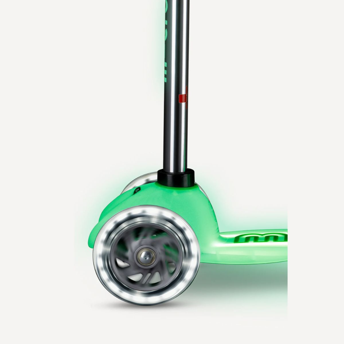 Micro Kickboard Micro Mini Glow Plus LED Scooter - Icy Lime on Luna Baby Store Miami