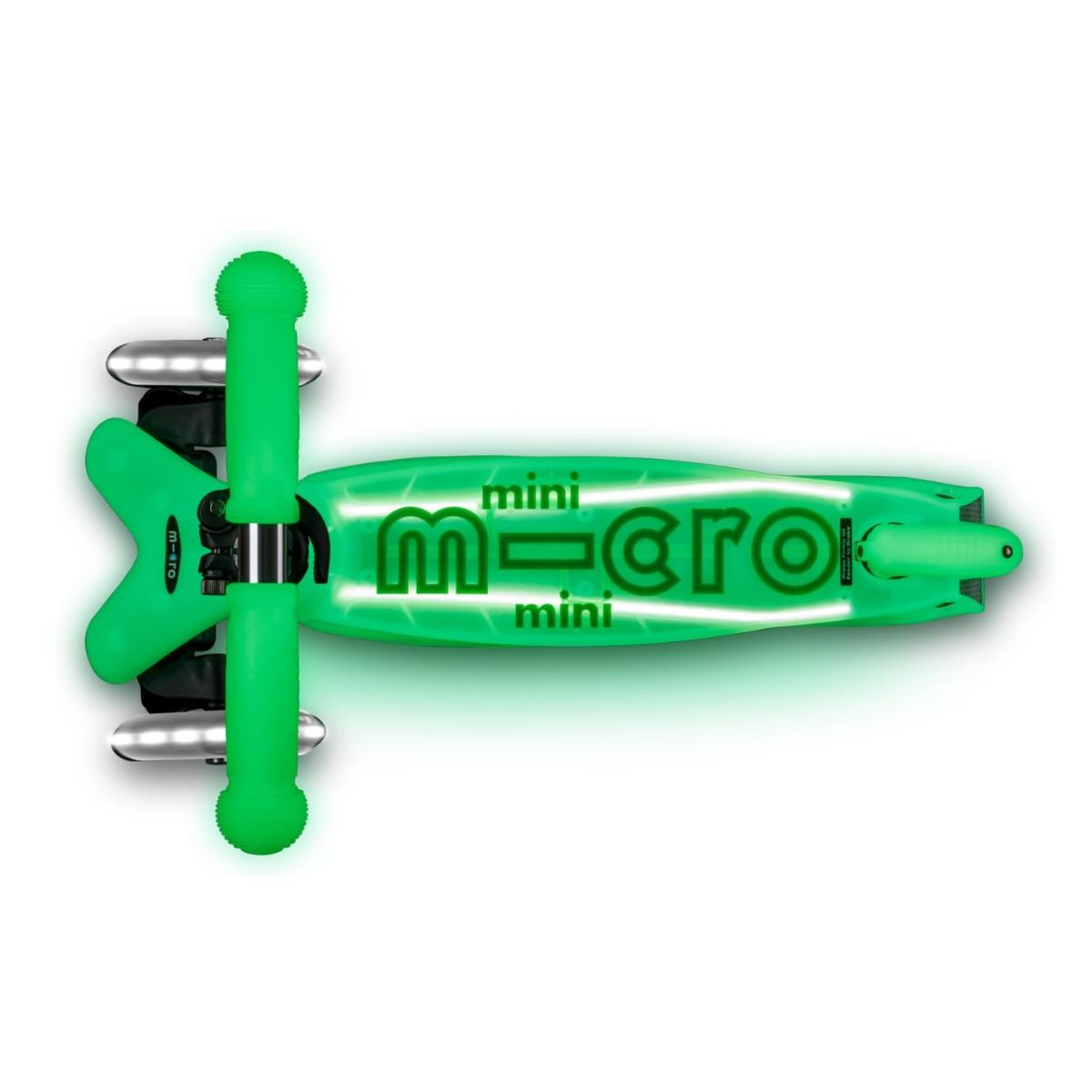 Micro Kickboard Micro Mini Glow Plus LED Scooter - Icy Lime