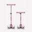 Micro Kickboard Micro Mini Rock & Go LED - Dusty Rose on Luna Baby Store Miami