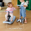 Micro Kickboard Micro Mini Rock & Go LED - Dusty Rose on Luna Baby Store Miami