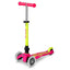 Micro Kickboard Mini Foldable LED Kids Scooter - Neon Flamingo Pink/Yellow on Luna Baby Store Miami