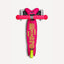 Micro Kickboard Mini Foldable LED Kids Scooter - Neon Flamingo Pink/Yellow on Luna Baby Store Miami