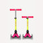 Micro Kickboard Mini Foldable LED Kids Scooter - Neon Flamingo Pink/Yellow on Luna Baby Store Miami