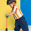 Micro Kickboard Mini Foldable LED Kids Scooter - Neon Sunset Orange/Aqua on Luna Baby Store Miami