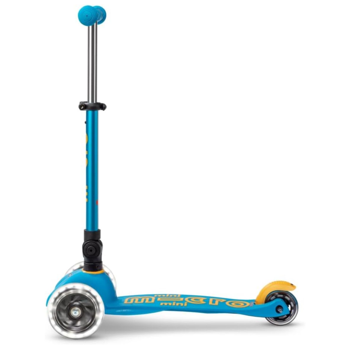 Micro Kickboard Mini Foldable LED Kids Scooter - Ocean Blue