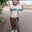 Micro Kickboard Mini Foldable LED Kids Scooter - Ocean Blue on Luna Baby Store Miami