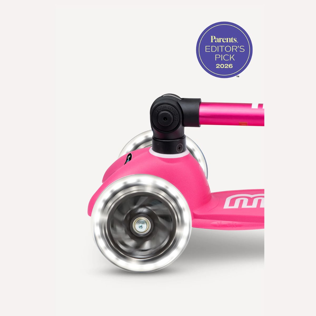 Micro Kickboard Mini Foldable LED Kids Scooter - Pink on Luna Baby Store Miami