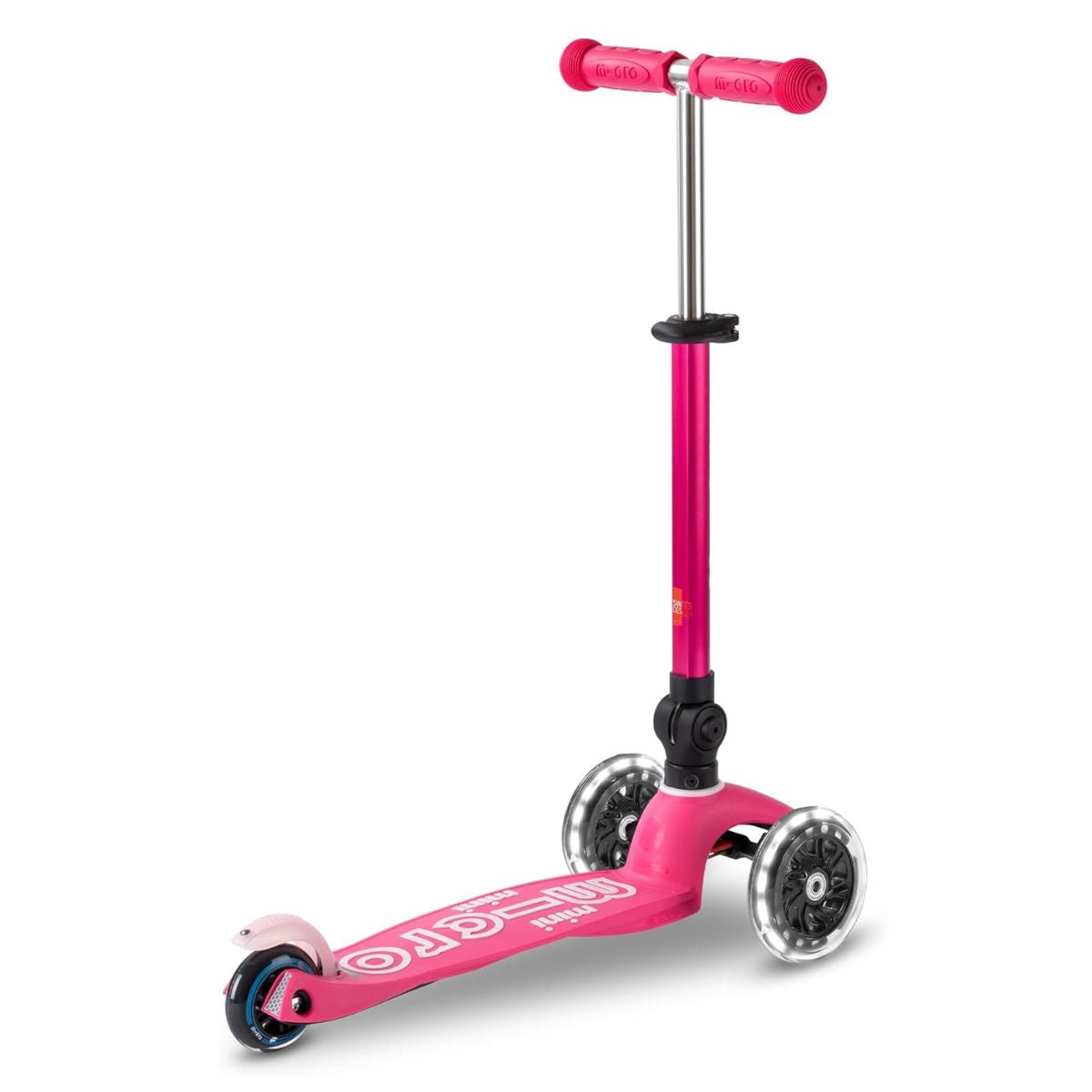 Micro Kickboard Mini Foldable LED Kids Scooter - Pink on Luna Baby Store Miami