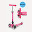 Micro Kickboard Mini Foldable LED Kids Scooter - Pink on Luna Baby Store Miami